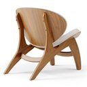 Ver imagem 4 de Kit 2 Poltronas Decorativa Orgânica Sala Living Kadosh L02 Bouclê Cru- Lyam Decor
