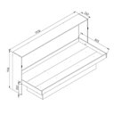 Ver imagem 4 de Cama Articulável Horizontal Solteiro com Mesa Art In Móveis