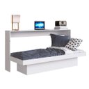 Ver imagem 1 de Cama Articulável Horizontal Solteiro com Mesa Art In Móveis