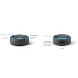Alexa Echodot Amazon 3 Geração - Preta - 4