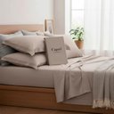 Ver imagem 2 de Jogo de Cama 300 Fios Bambu Kacyumara Capri Fend Queen