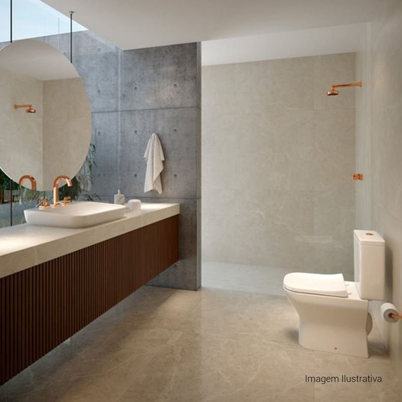 Misturador de Mesa Bica Alta para Lavatório Soul Red Gold 1877.gl38.rd Deca - 2