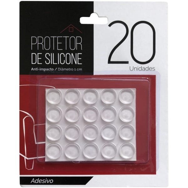 Protetor De Silicone Gota Adesivo Multiuso Anti Impacto Proteção Móveis Vidro 200 Unids - 2