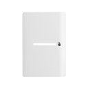 Ver imagem 1 de Placa 4x2 com 1 Interruptor Pulsante Horizontal para Campainha + Suporte Branco da Linha Novara - 11