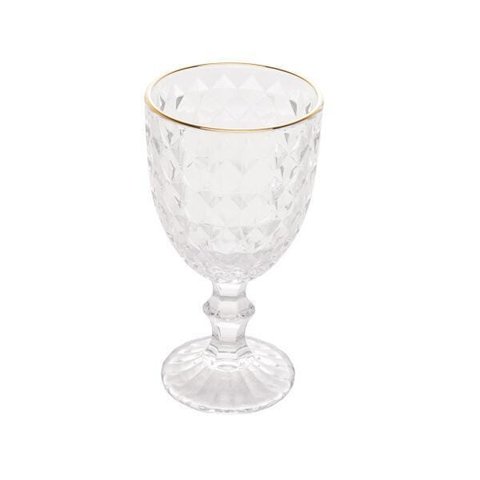 Conjunto De Taças Bon Gourmet Roman Incolor 6 peças 345Ml