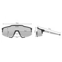 Ver imagem 5 de Óculos de Sol Ciclismo Hupi Stelvio Preto e Amarelo Fosco