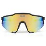 Óculos de Sol Ciclismo Hupi Stelvio Preto e Amarelo Fosco - 2