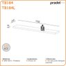 Prateleira com Led 150cm PDL Freijó - 3