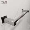 Ver imagem 2 de Porta Toalha Inox 304 Vinci, Toalheiro Inox 40cm, Banheiro
