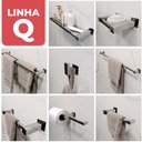 Ver imagem 3 de Porta Toalha Inox 304 Vinci, Toalheiro Inox 40cm, Banheiro