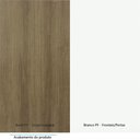 Ver imagem 5 de Guarda-roupa Modulado 134,5cm com Espelho 2 Portas de Correr 3 Gavetas Paris Luciane