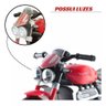 Mini Moto Eletrica Infantil 6v Triumph Rocket 3gt Vermelho - Importway - 4