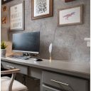 Ver imagem 3 de Papel de Parede Adesivo Lavavel Marmore Botticino Cinza