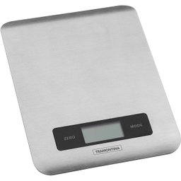 Balança Digital Tramontina Inox para Cozinha Adatto Cinza - 1