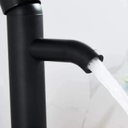 Ver imagem 1 de Torneira Banheiro Misturador Monocomando Baixa Preta