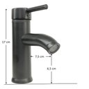 Ver imagem 4 de Torneira Banheiro Misturador Monocomando Baixa Preta