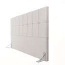 Ver imagem 6 de Cabeceira King 192cm Bouclé Estofada Design Moderno para Quarto Linea