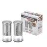Kit Saleiro e Pimenteiro Vidro e Aço Inox 2 Peças - 2