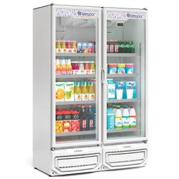 Refrigerador/ Expositor Vertical Conveniência GCVR-950 BR Branco 957 Litros Gelopar 220v - 1
