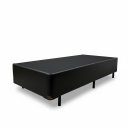 Ver imagem 1 de Cama Box Solteiro Base 188x88:corino Preto/solteiro