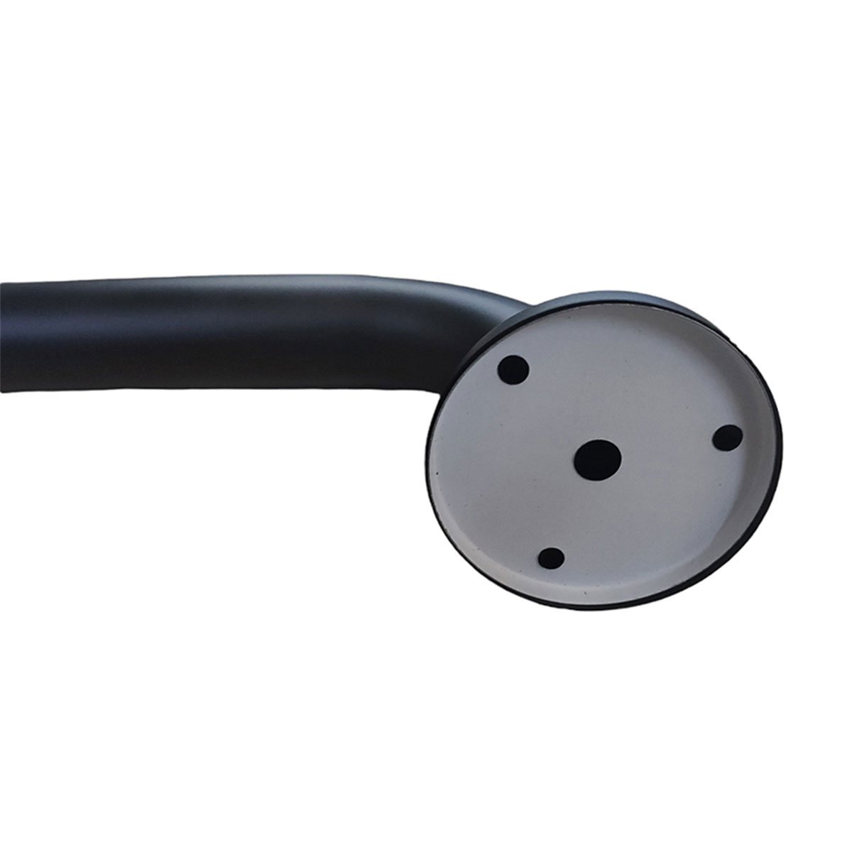 Alça de Apoio 30cm Barra Aço Inox Kit 6 Unidades Deficiente Idoso Cadeirante Acessibilidade Suporte  - 7