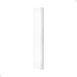 Luminária de Sobrepor Flat Led 6000k Luz Fria 18w 59cm Branco Bivolt - 1
