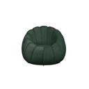 Ver imagem 1 de Poltrona Decorativa Concha Veludo Verde - Montanaris Decor