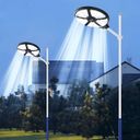 Ver imagem 2 de Luminária Solar Ovini 360 Graus 400w Gigante Placa Led Sensor Ilumina Ovini Holofote Jardim Casa