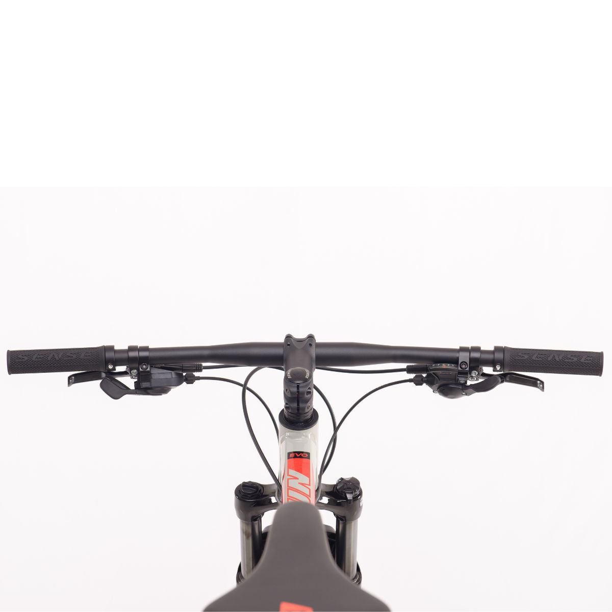 Bicicleta Mtb Sense Fun Evo 2023 Freio Hidráulico 2x9 Velocidades Shimano Alívio:Cinza/Vermelho/17 - 4