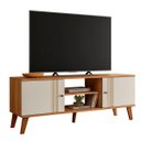 Ver imagem 1 de Rack 136 cm 2 Portas para TV Ate 55 Polegadas Molly Ptl:Nature Off White