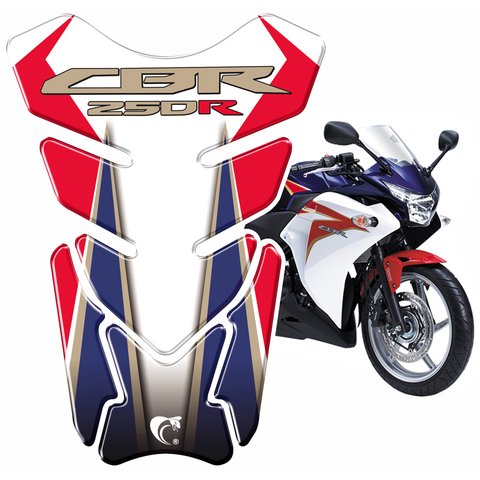 Adesivo Protetor de Tanque Moto Cbr 250r Honda 2025 Vermelho
