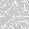 Papel de Parede Adesivo Lavável Cinza Geométrico Liso 3m - 1