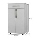 Ver imagem 2 de Balcão De Cozinha Porta Microondas Juliana Branco Flex