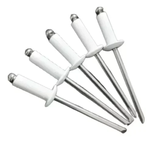 REBITE POP 408 BRANCO - 4,00MM X 8,00MM CX C/1000 UNID - 1