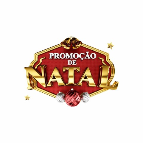 Adesivo de Vitrine Natalina | Natal de Ofertas Bola Vermelha - Modelo 15 - Transparente