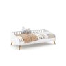Cama Babá Retrô New Branco Soft/ Eco Wood - 1