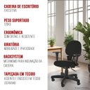 Ver imagem 2 de Cadeira Executiva com Backsystem e Braço – Ergonômica, com Ajuste de Altura, Inclinação e Apoio de B