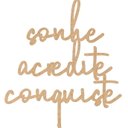 Ver imagem 1 de Aplique Recorte Laser Palavras Escritas Frases Mdf Cru