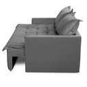 Ver mais imagens de Sofá sem Caixa Retrátil e Reclinável 2,00m com Molas Maísa Suede Adonai Estofados