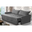 Ver imagem 1 de Sofá sem Caixa Retrátil e Reclinável 2,00m com Molas Maísa Suede Adonai Estofados