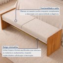 Ver imagem 4 de Recamier Banco Decorativo 141cm Verso