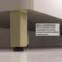 Ver mais imagens de Balcão de Canto Reto 90cm 1 Porta com Tampo Lumina Luciane M Cinammon/cinammon
