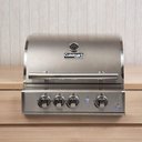 Ver imagem 3 de Churrasqueira a Gás Cuisinart Arkton Premium 65cm 3 Queimadores em Aço Inox 220V 4093250002