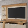 Rack Bancada Columbus Com Painel Discovery Para TV Até 65 Pol. Buriti/Off White - Caemmun - 3