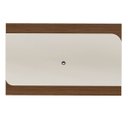 Ver imagem 5 de Rack com Painel Elegance P/ Tv até 86" com 2 Portas Cedro/off White - Artely
