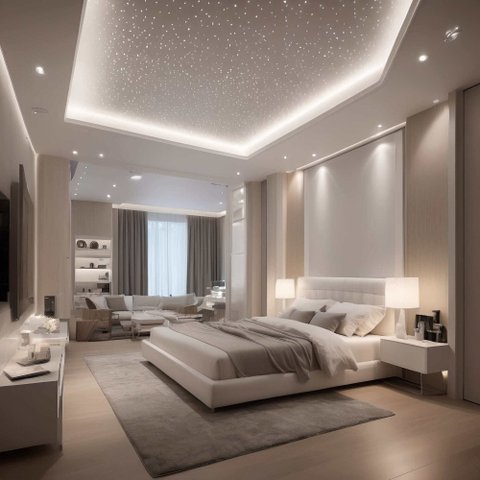 Céu Estrelado Original Branco Kit Fibra Ótica 120 Pontos