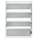 Ver imagem 2 de Vitro Basculante de Alumínio 0,60 x 0,40 Linha All Soft Cor Branco