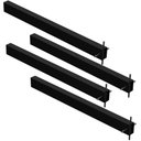 Ver imagem 1 de 4 Suportes Pia Chumbar Bancada Mesa 60 Cm - Preto