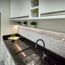 Ver imagem 3 de Adesivo de Parede Tijolo À Vista Branco Cinza Impermeável Lavável 3d para Quarto e Sala