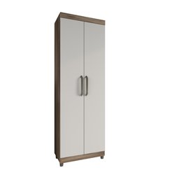 Multi-uso Duas Portas, Moderno, Compacto para Vários Ambientes - Naturale / Off White - 1